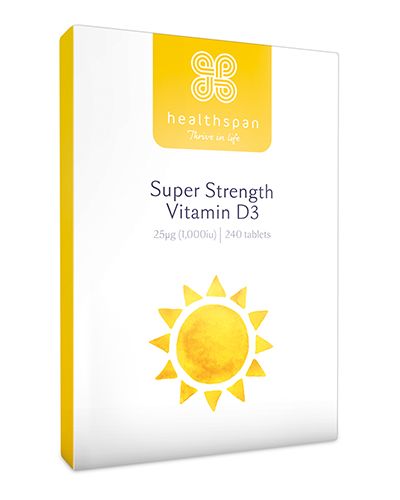 Healthspan Super Strength Vitamin D3