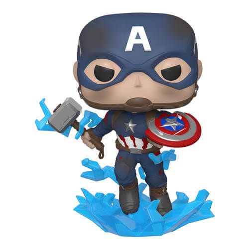 Marvel Avengers: Endgame Captain America with Broken Shield Pop! Vinyl Figure