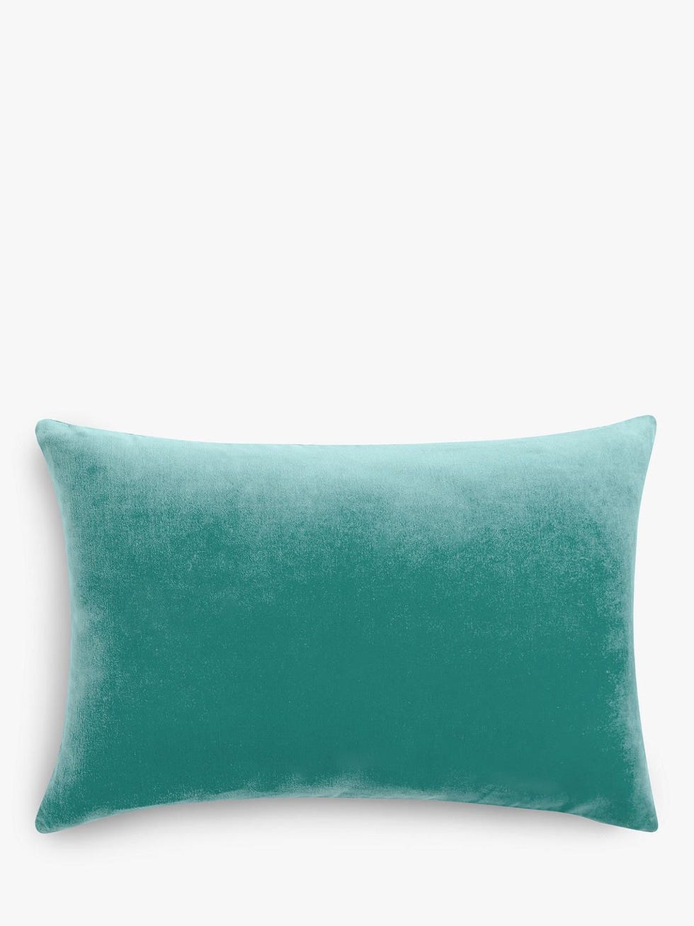  Rectangular Cotton Velvet Cushion, Dark Spruce
