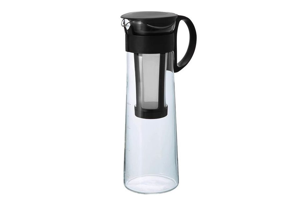  DASH Rapid Cold Brew Maker with VacuPress™ Technology with  Glass Carafe for 40 Ounces of Instant Fresh Cold Brew Coffee or Iced Tea :  Home & Kitchen