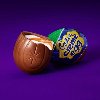 Cadbury Creme Easter Egg (4-pack)