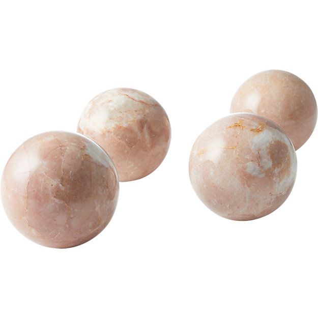 Decorative Pink Marble Sphere