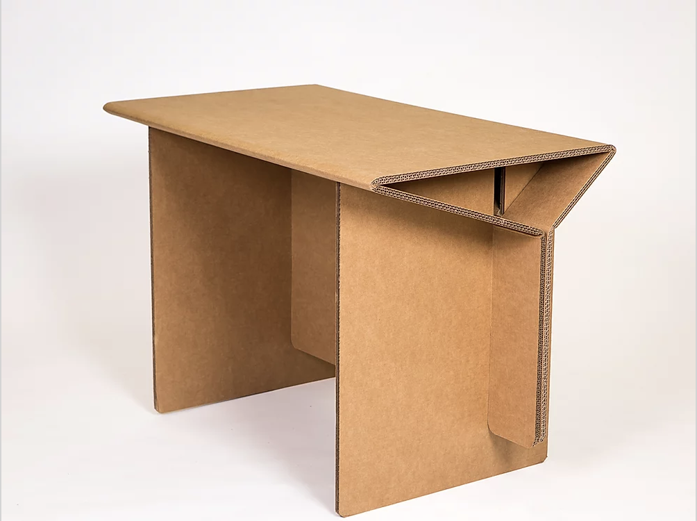 Cardboard Sitting Desk
