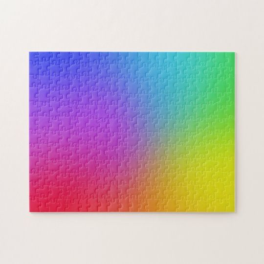 彩虹漸層拼圖1014片，約NT. 2,190