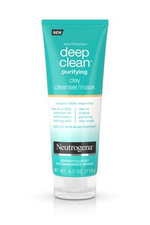 Deep Clean Purifying Clay Face Mask and Facial Cleanser