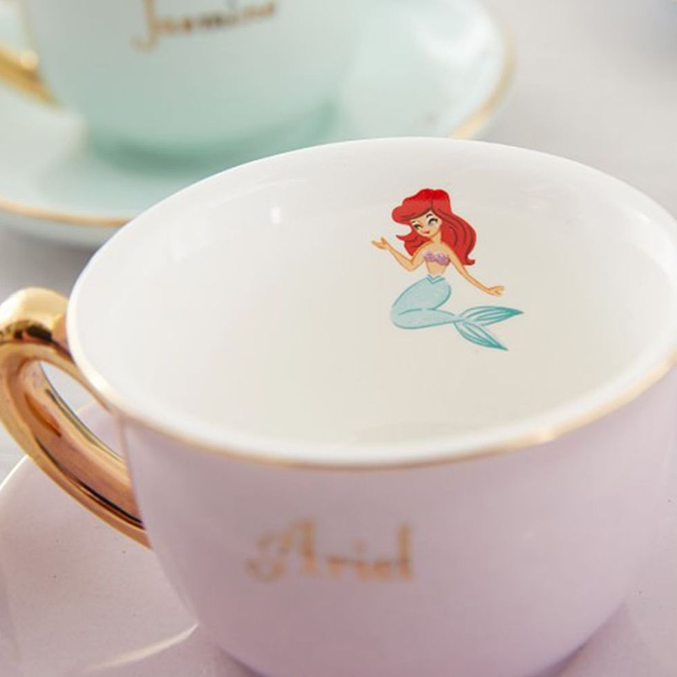 Pottery Barn Made The Cutest Disney Princess Tea Set