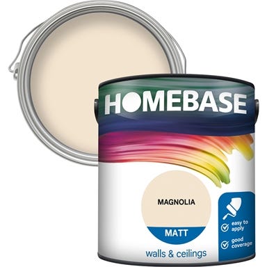 Homebase Matt Paint - Magnolia 2.5L