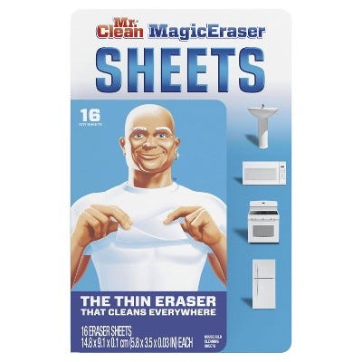 Sheets Erasers