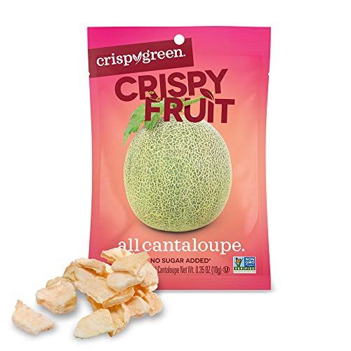 Crispy Green Freeze-Dried Fruit Cantaloupe