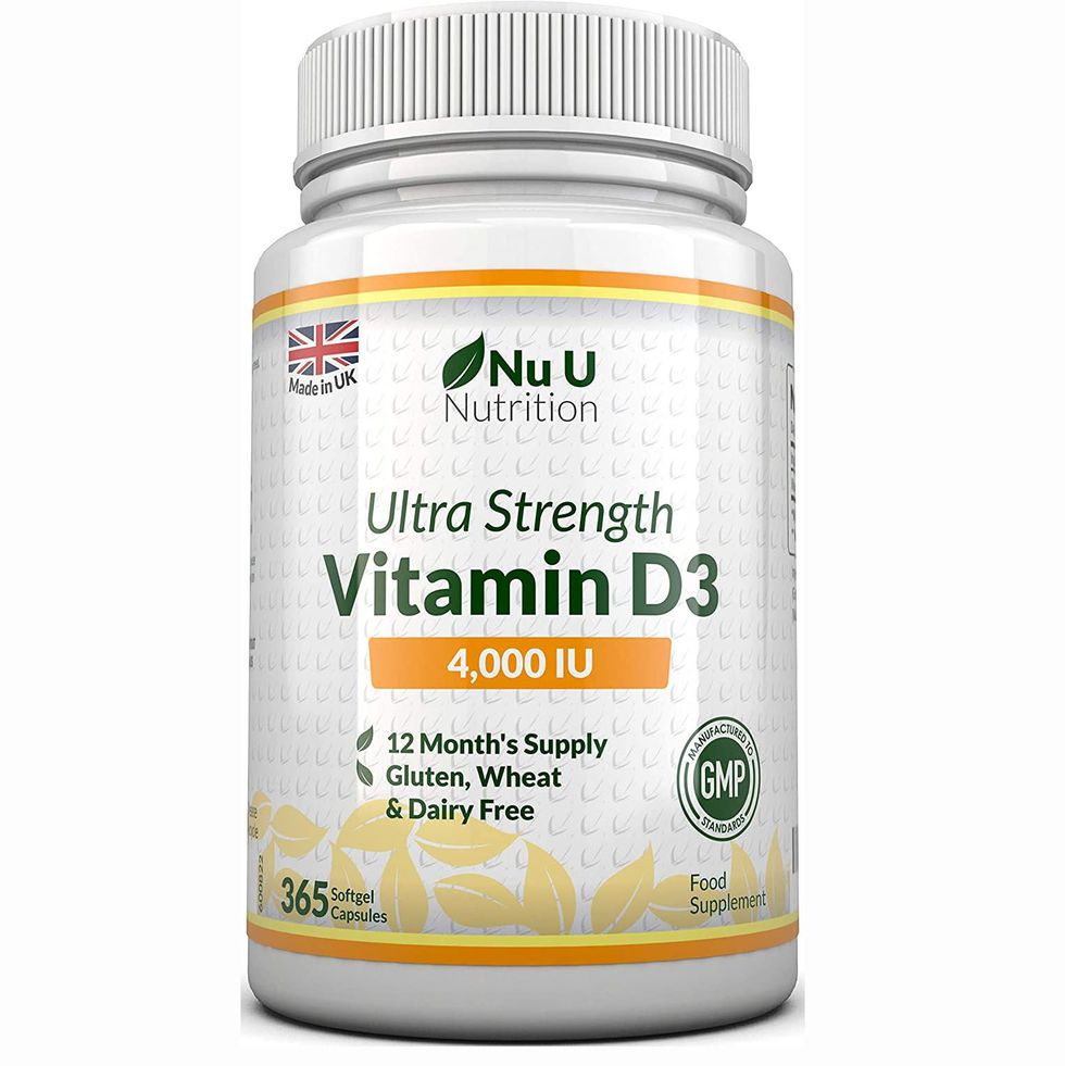 Vitamin D 4000 IU | 365 Softgel Capsules NOT Tablets - Full Year Supply | Easy to Swallow Quadruple Strength Vitamin D3 Supplement | Highly Bioavailable Cholecalciferol | Gluten & Dairy Free