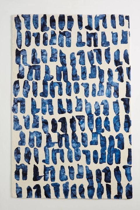 26 Modern Area Rugs Best Contemporary, Contemporary Blue Area Rugs