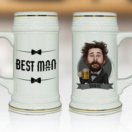 Personalized Best Man Mugs