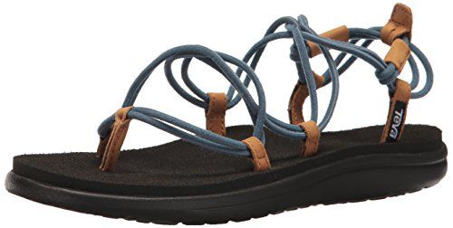 teva ladies leather walking sandals