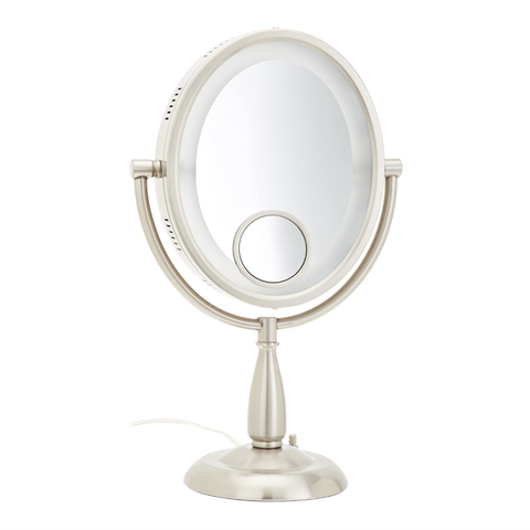 Vanity Makeup Mirrors With Lights, What Magnification Is Best For Makeup Mirror