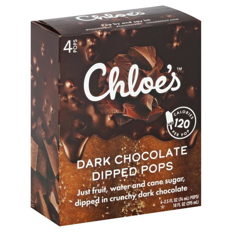 Dark Chocolate Dipped Pops