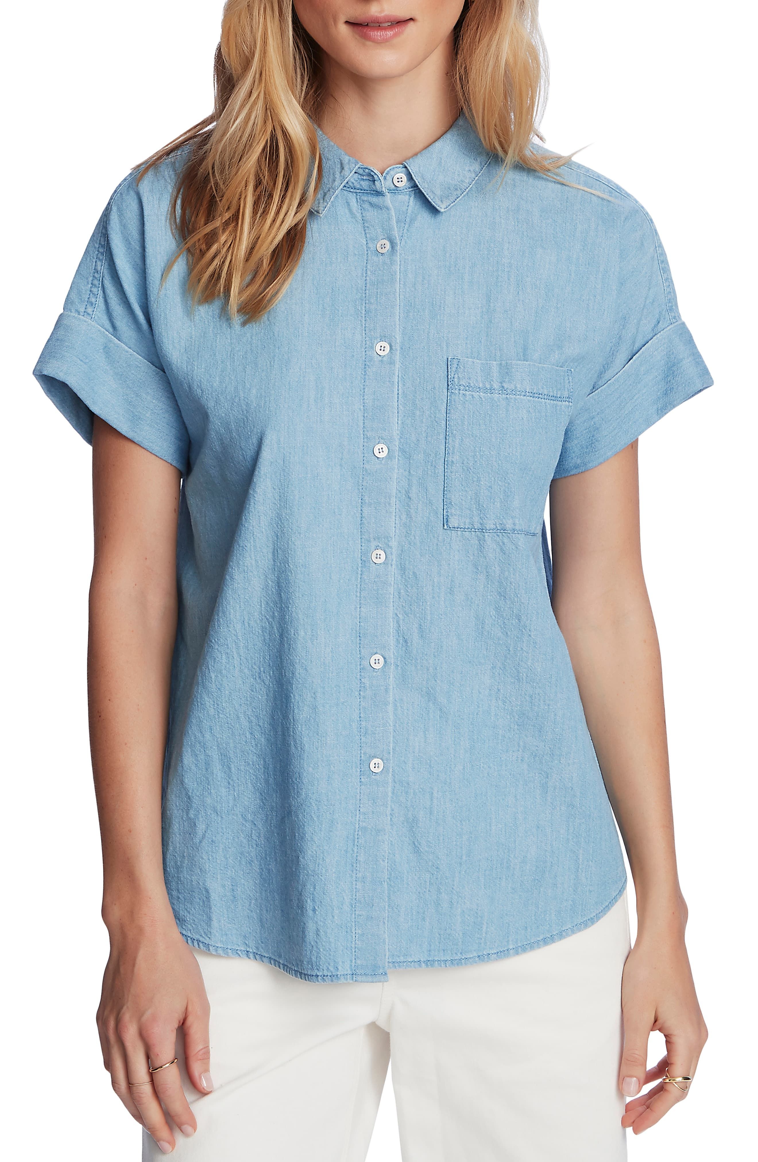 womens denim shirt