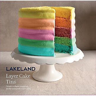 Layer Cake 5pc Pan Set – 18cm Dia