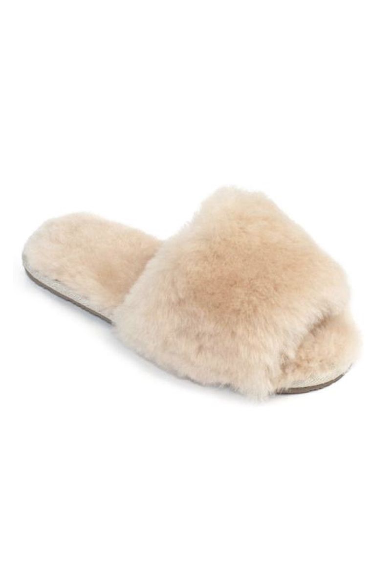 just sheepskin mule slippers