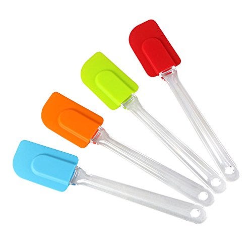  Silicone Spatula Set, 4 pieces