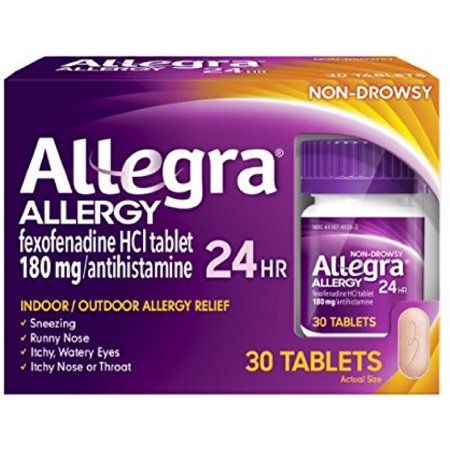 Allegra 24-Hour Allergy Tablets