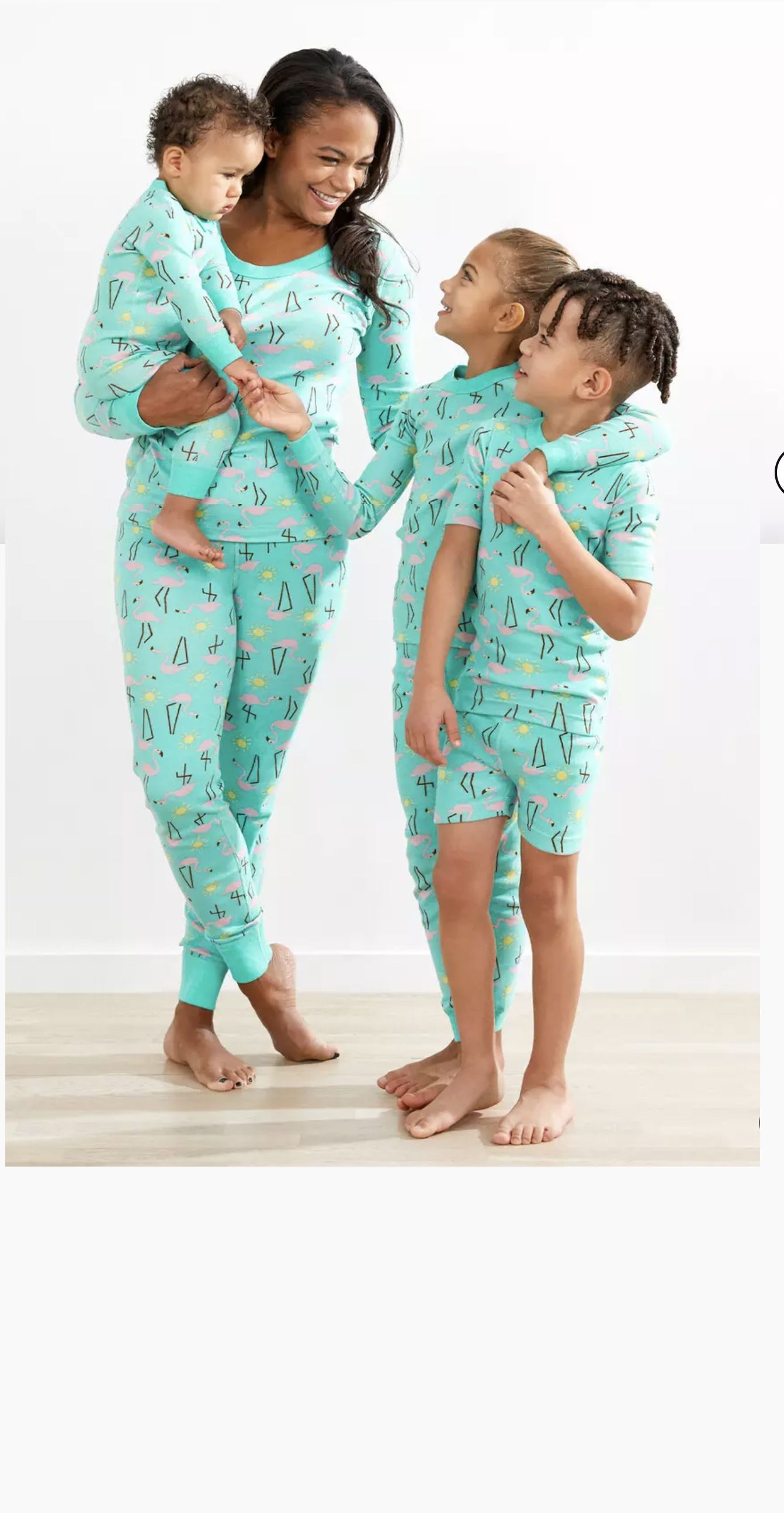 matching night suits for family