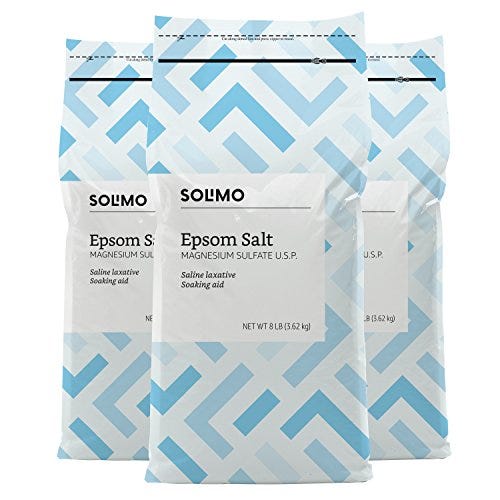 Solimo Epsom Salt Soak