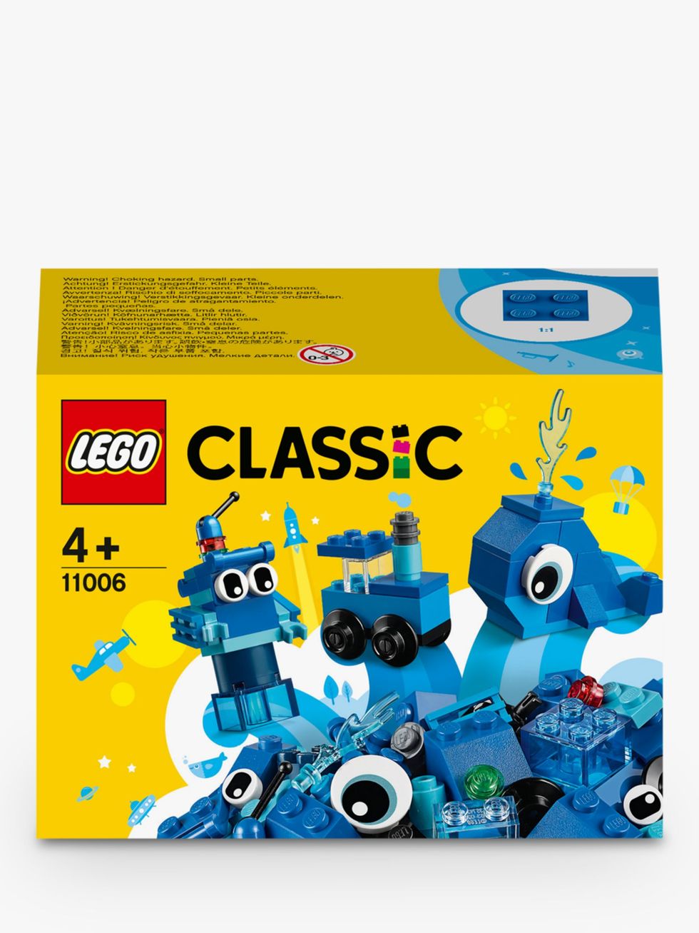 LEGO Classic 11006 Creative Blue Bricks Starter Set