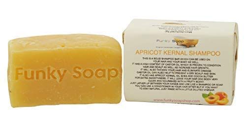 Funky Soap Olio di Albicocca Shampoo Solido 100% Naturale 