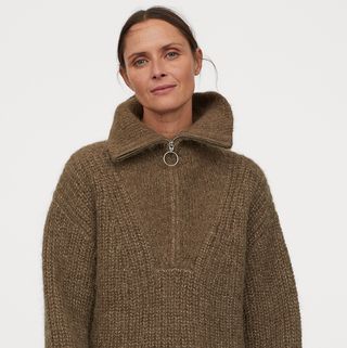 Chunky-knit Wool Sweater