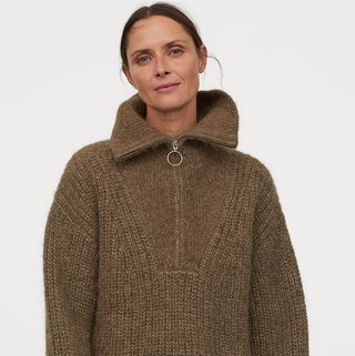Chunky-knit Wool Sweater
