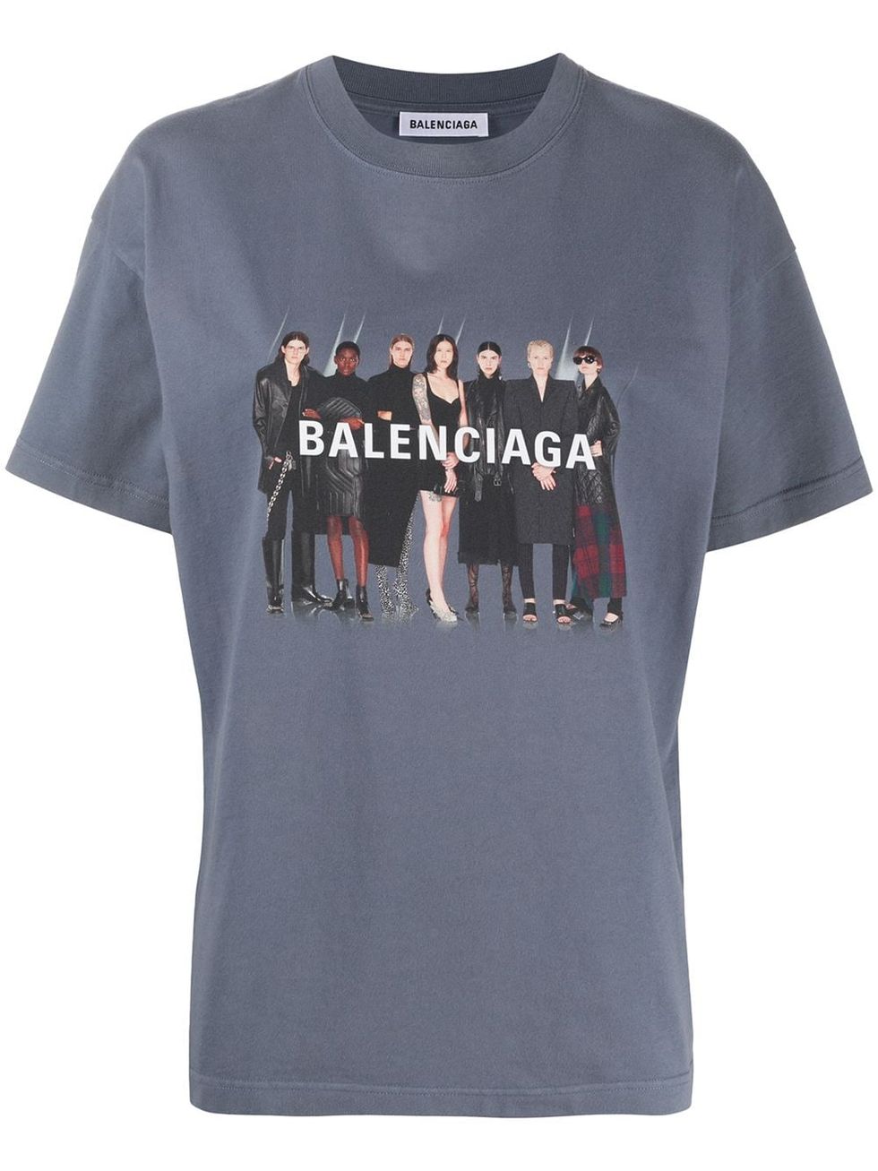 Balenciaga 模特兒圖樣T恤