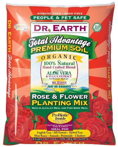 Dr. Earth 805 1-1/2 Cubic Feet Rose and Flower Planting Mix