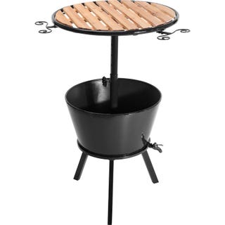 Table de bar avec plateau réfrigérant