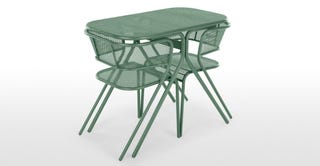 Ensemble de bistrot compact Tice Garden, vert
