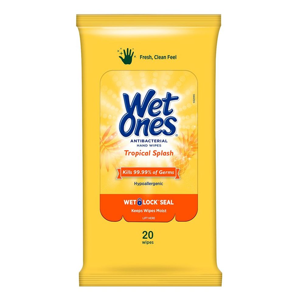 Wet Ones Antibacterial Hand Wipes Travel Pack