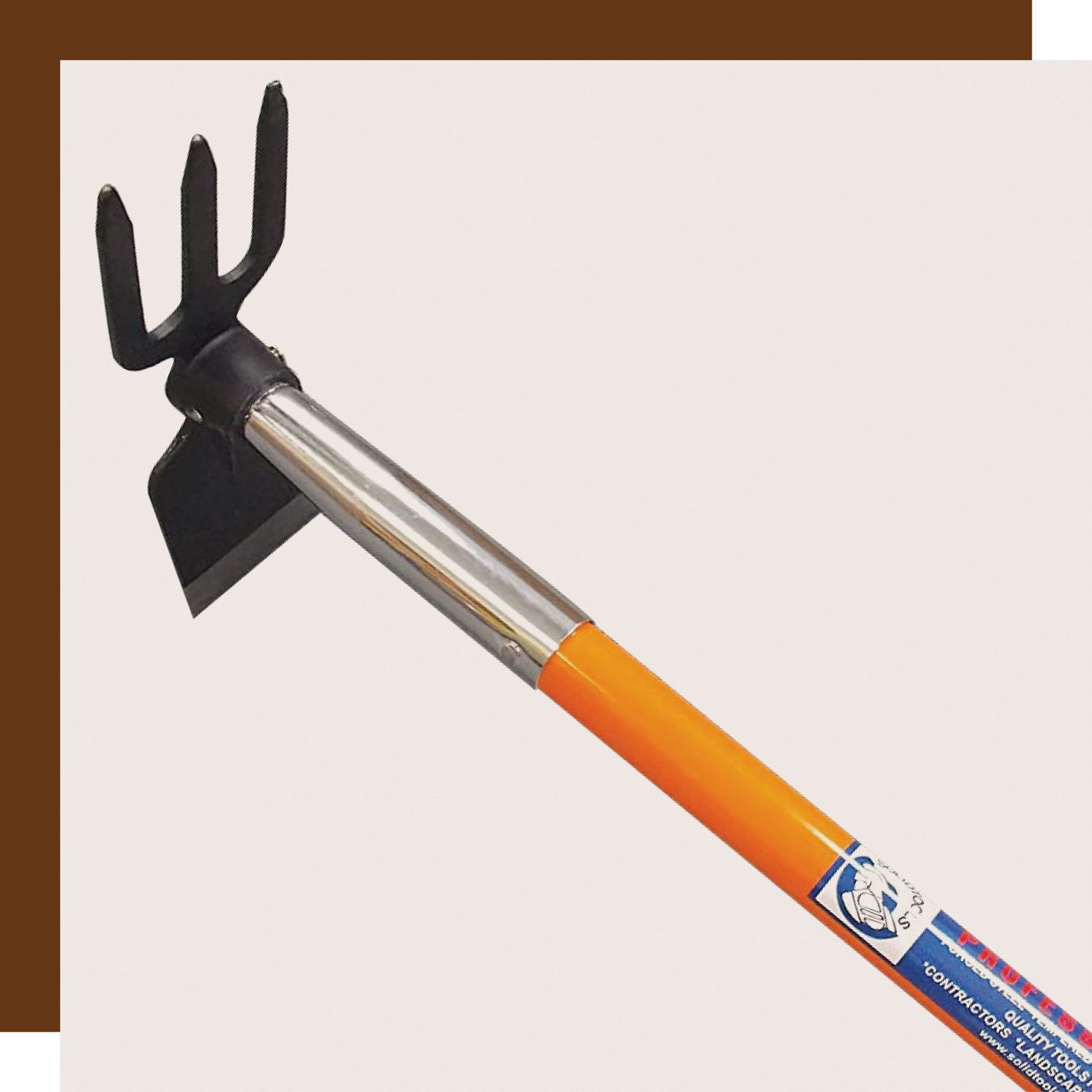 Forgecraft Long-Handled Cultivator and Hoe