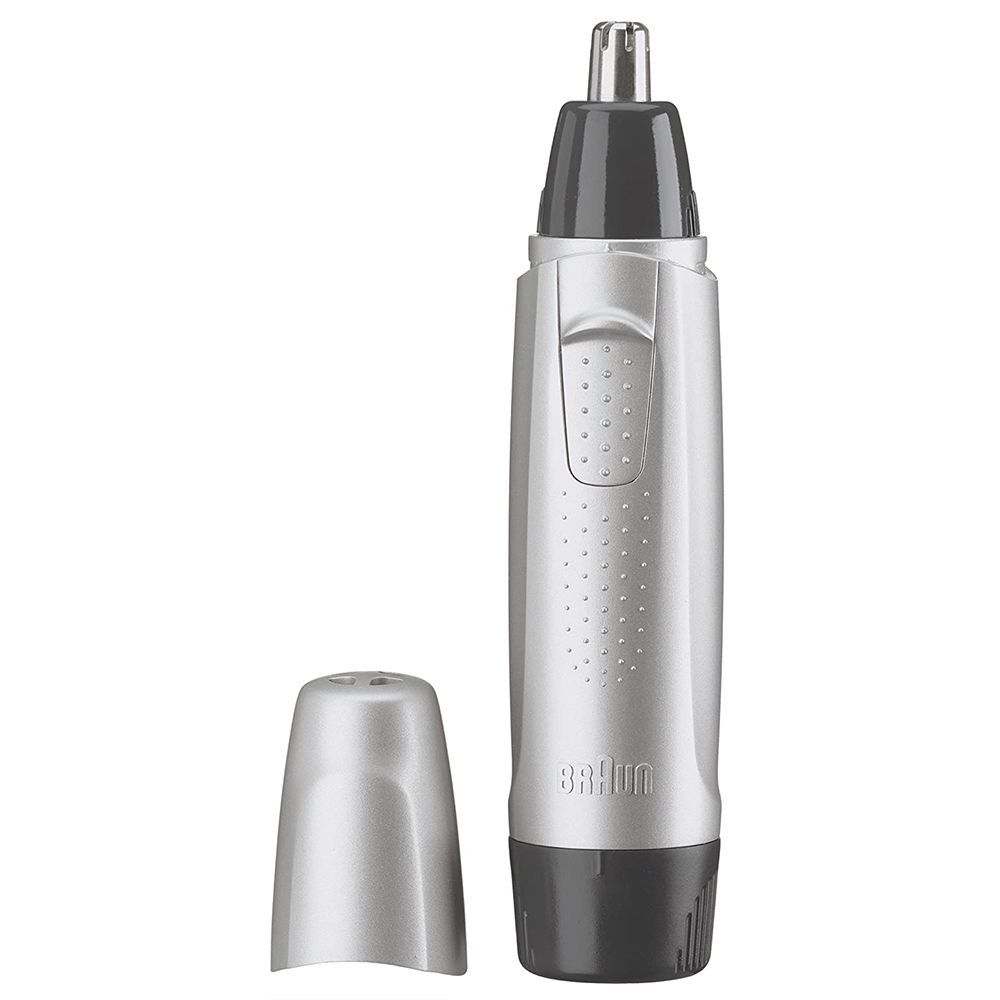 shaver with nose trimmer