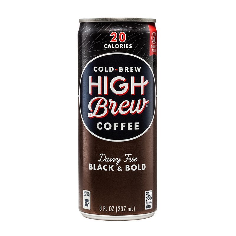 High Brew Black & Bold Cold Brew Coffee (12-Pack)