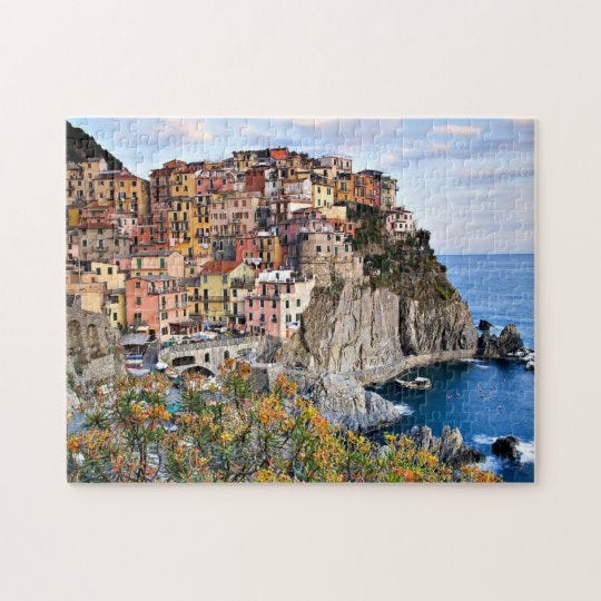 Cinque Terre Jigsaw Puzzle, from £18.30