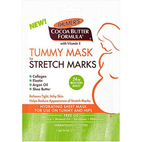 Con collagene ed elastina: Tummy Mask for Stretch Marks (1 mask 33 ml)