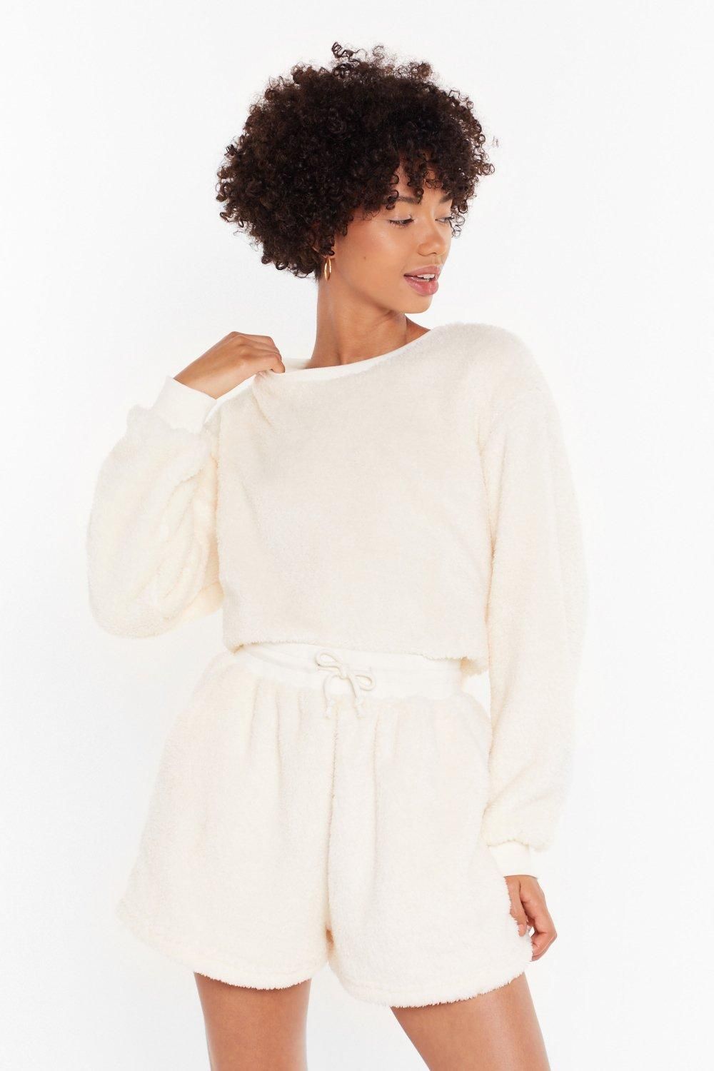 The Fuzzy Pajama Set Trend Will Turn You Into the Chicest Teddy Bear