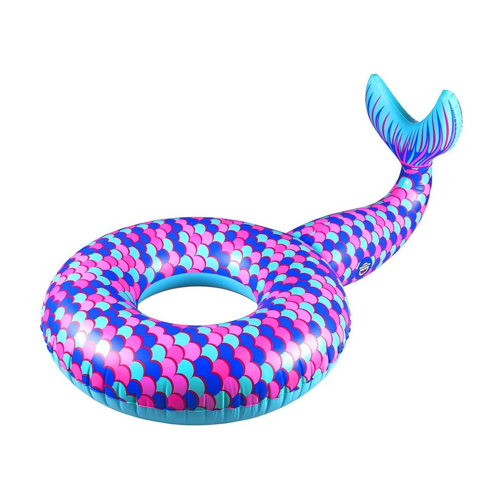 Mermaid-Tail Pool Float