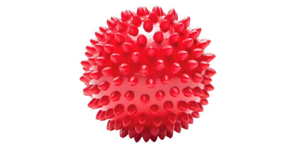 This $10 Spiky Massage Ball Helps Work Out the Kinks in My Back