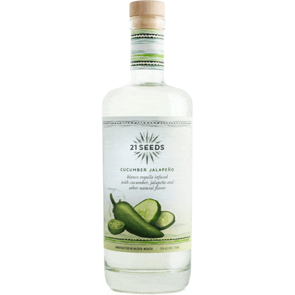 21 Seeds Cucumber Jalapeno Infused Tequila