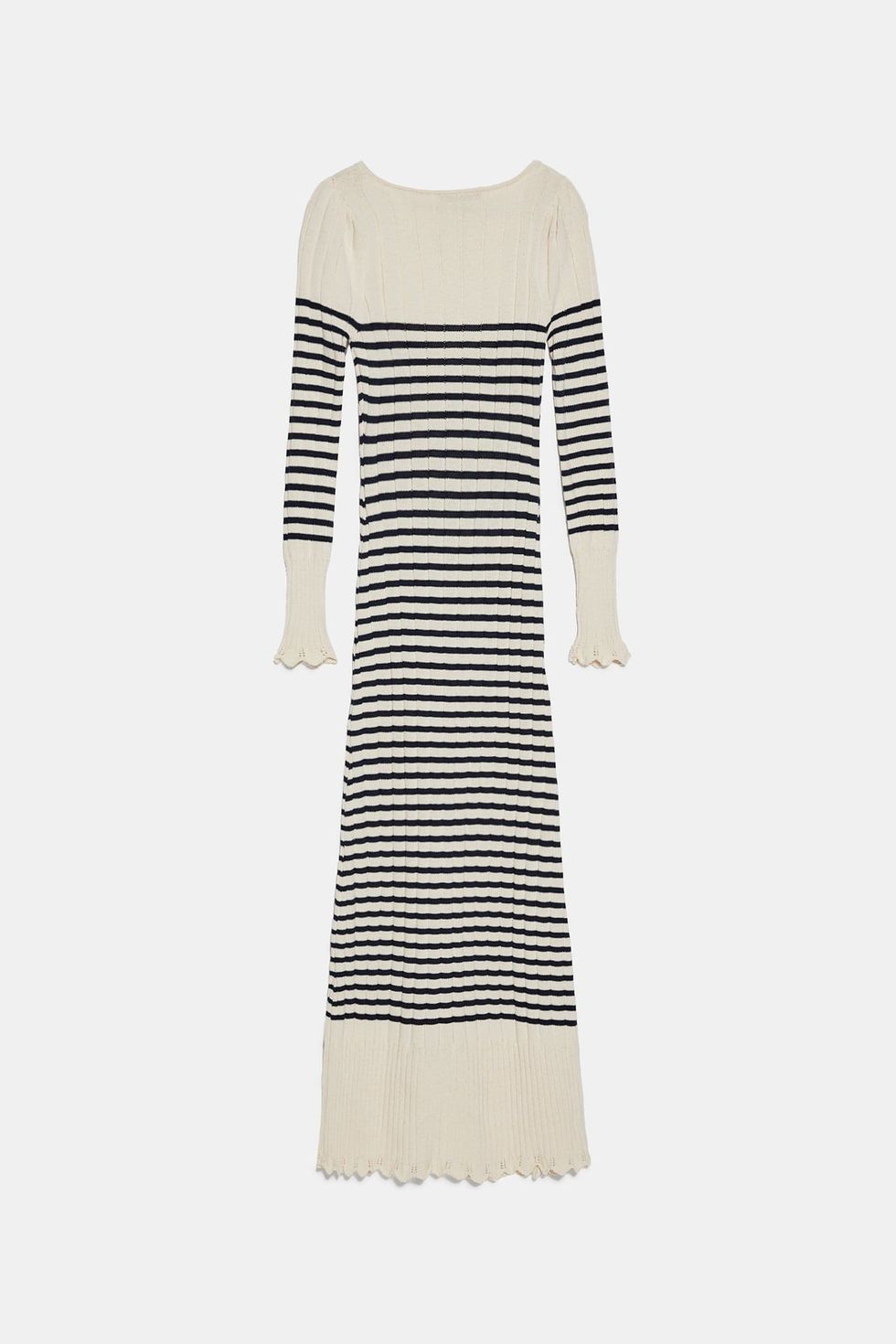 Zara Striped Knit Dress