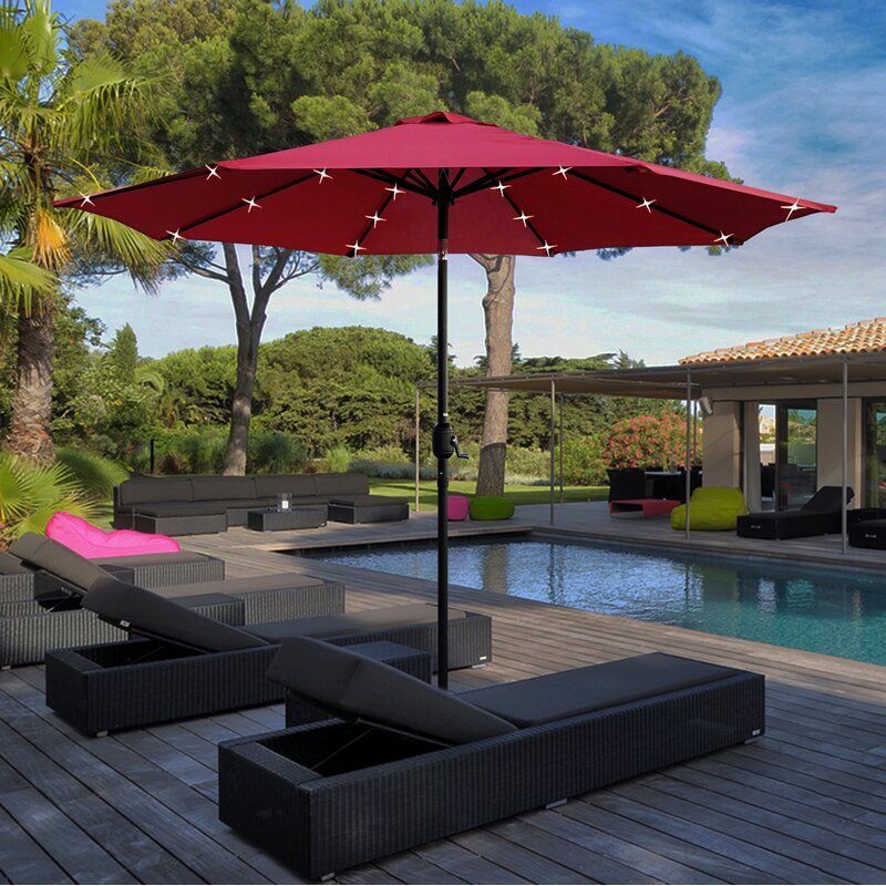 Continental Outdoor Luxury Rome rotating umbrella / sides umbrella /  parasol / umbrella / patio umbrella / beach umbrellas