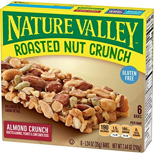 Almond Crunch Roasted Nut Crunch Bars
