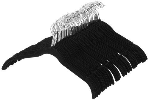 Perchas de terciopelo para camisas/vestidos