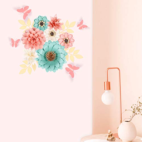 3D Paper Flower Wall 