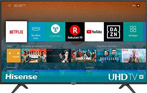 HISENSE H43BE7000 TV LED Ultra HD 4K Smart TV